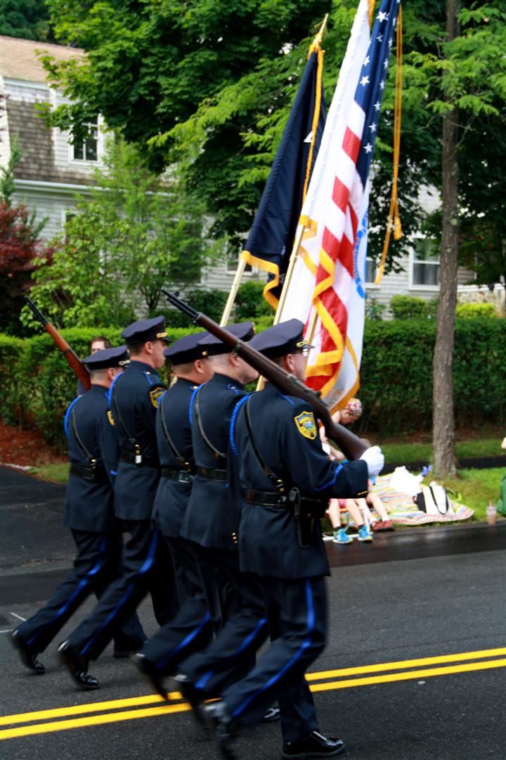 The Hingham Police Honor Guard